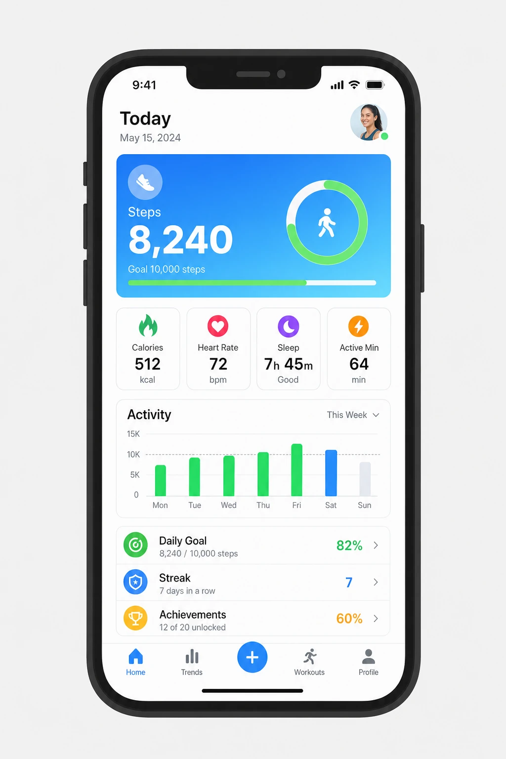 GPT Image 2 result: app store screenshot with crisp UI text, icons, and device chrome on smartphone mockup