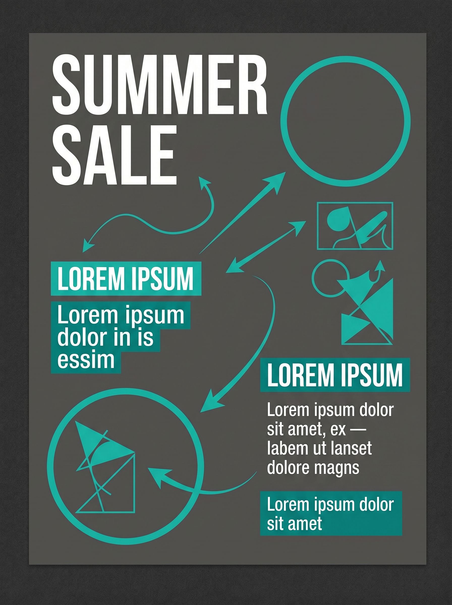 NanoBanana Pro result: large-format poster with crisp legible headline typography, brand colors, and print-ready layout