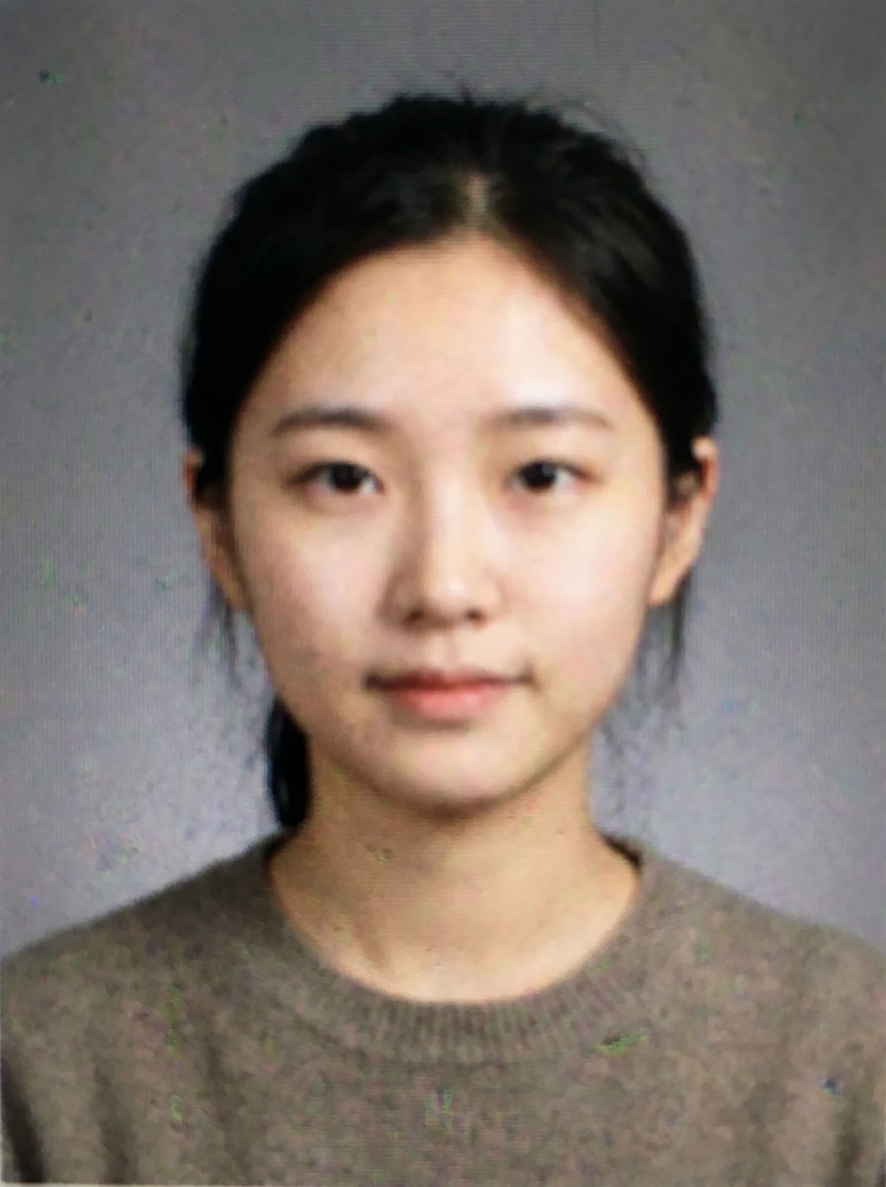 Soft portrait photo before AI super-resolution — headshot with visible compression blur